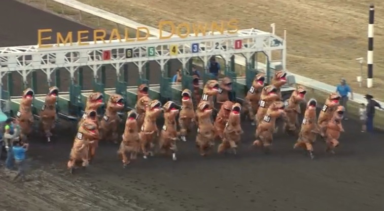 T-Rex Races at Emerald Downs